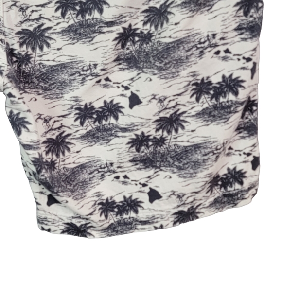Arizona Vintage Y2K Spring Summer Island Hawaiian Print Vacation Style Short 42 - Picture 6 of 12